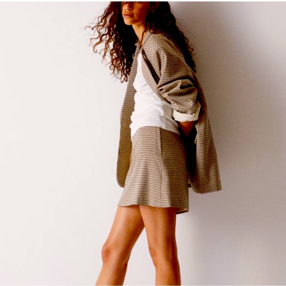 Mini Plaid Skirt H&M NWT SIZE 4